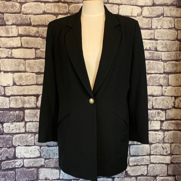 Valerie Stevens Jackets & Blazers - Valerie Stevens Navy Jacket Size 8
